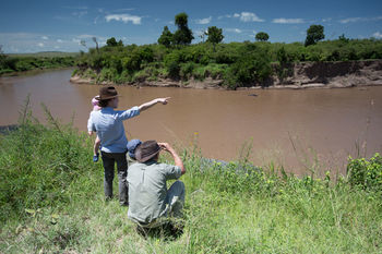 Elewana Sand River Masai Mara Hotel Maasai Mara Kültér fotó